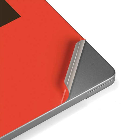 NFL Cleveland Browns Orange Performance Series Apple MacBook Pro 14-inch Skin