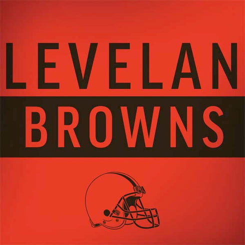 NFL Cleveland Browns Orange Performance Series MacBook Skins