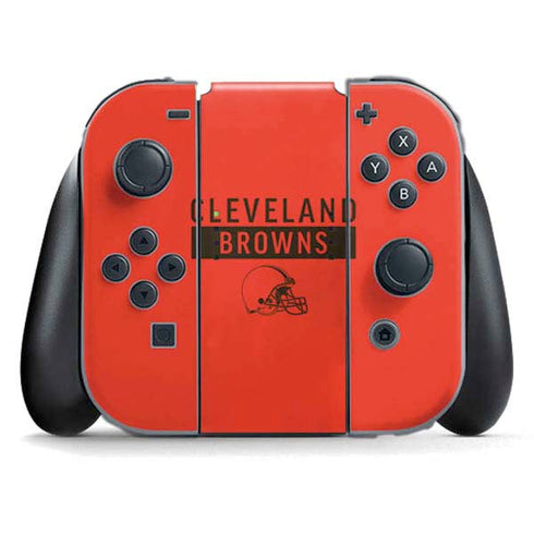 NFL Cleveland Browns Orange Performance Series Nintendo Skins