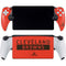 NFL Cleveland Browns Orange Performance Series PlayStation Portal Remote Player Skin