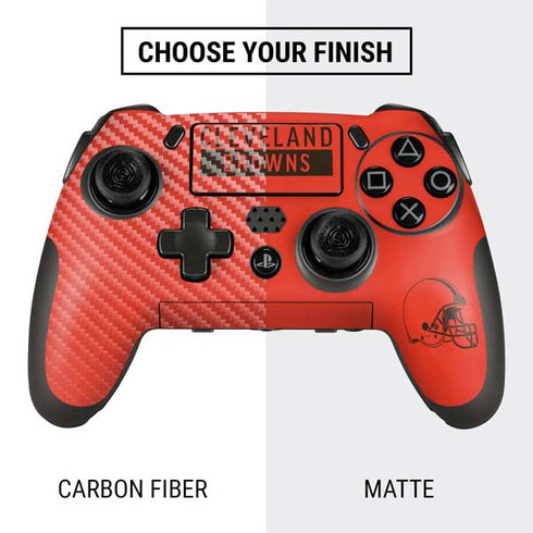 NFL Cleveland Browns Orange Performance Series PlayStation Scuf Vantage 2 Controller Skin