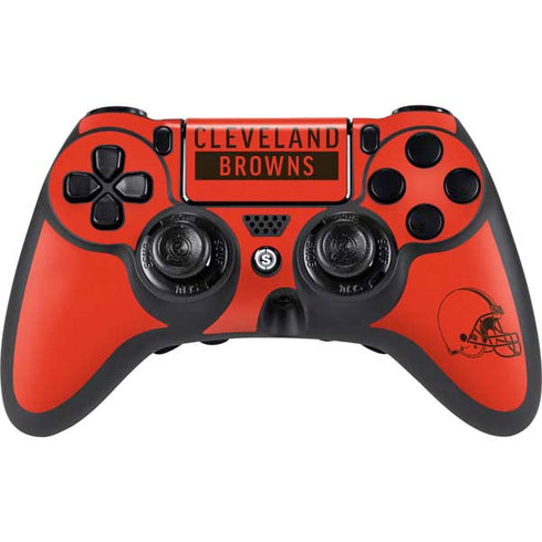 NFL Cleveland Browns Orange Performance Series PlayStation PS4 Skins