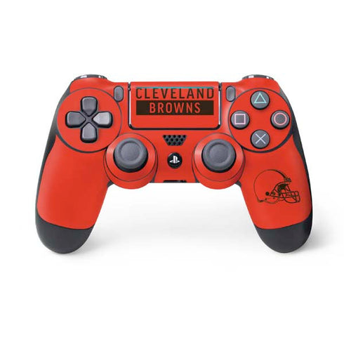 NFL Cleveland Browns Orange Performance Series PlayStation PS4 Skins