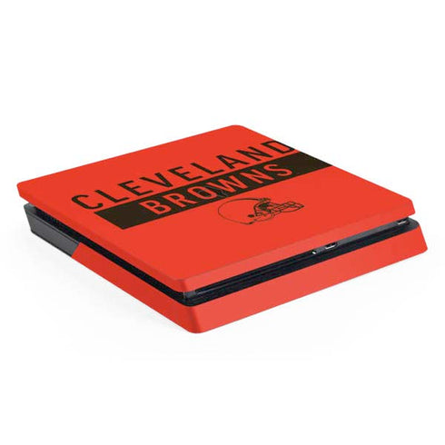 NFL Cleveland Browns Orange Performance Series PlayStation PS4 Skins