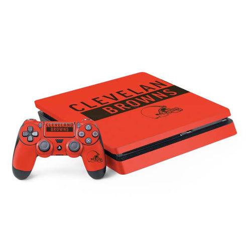 NFL Cleveland Browns Orange Performance Series PlayStation PS4 Skins