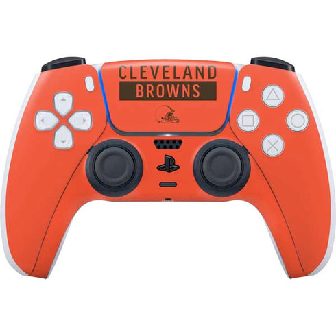 NFL Cleveland Browns Orange Performance Series PlayStation PS5 Skins