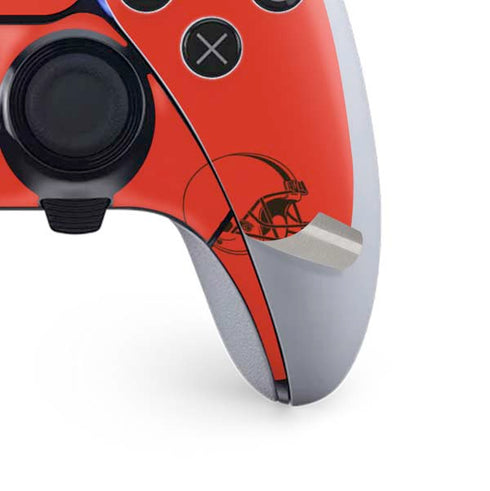 NFL Cleveland Browns Orange Performance Series PS5 DualSense Edge Pro Controller Skin