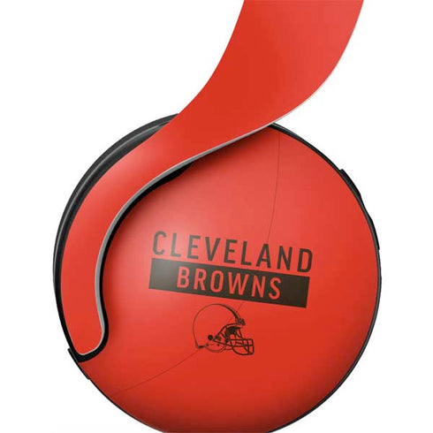 NFL Cleveland Browns Orange Performance Series PULSE 3D Wireless Headset for PS5 Skin