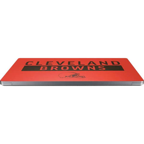 NFL Cleveland Browns Orange Performance Series Laptop Skins