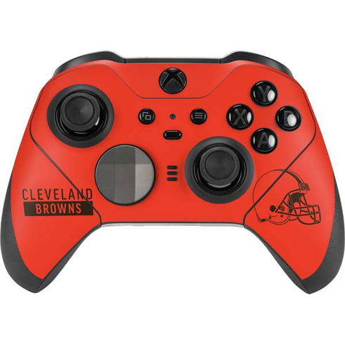 NFL Cleveland Browns Orange Performance Series Xbox Elite Wireless Controller Series 2 Skin