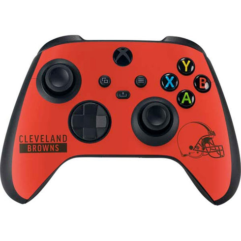 NFL Cleveland Browns Orange Performance Series Xbox Series X Skins