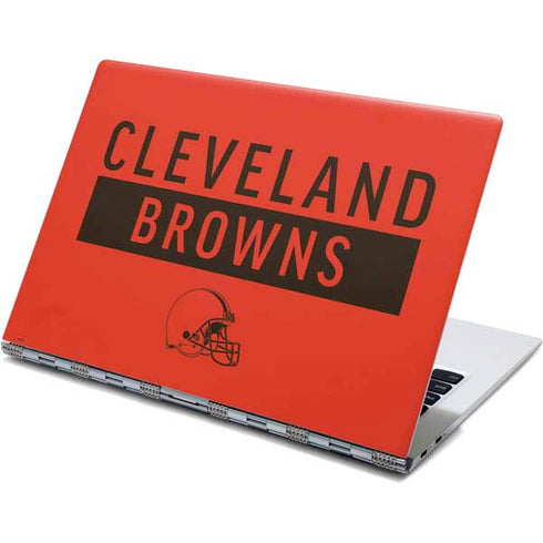 NFL Cleveland Browns Orange Performance Series Yoga 910 2-in-1 14in Touch-Screen Skin