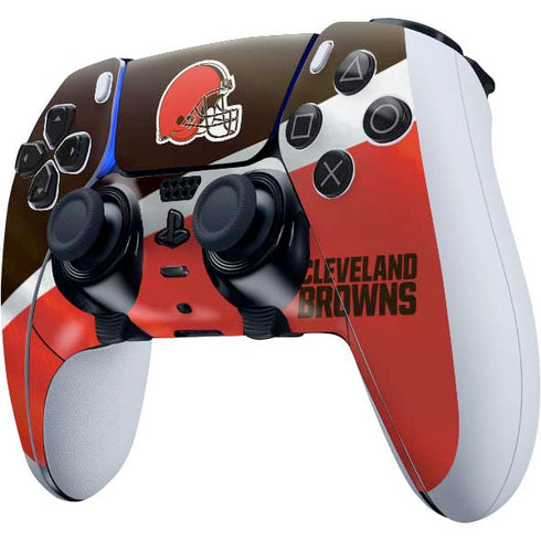 NFL Cleveland Browns PS5 DualSense Edge Pro Controller Skin