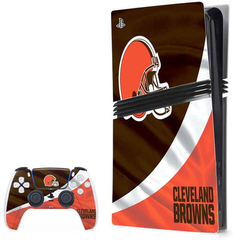 NFL Cleveland Browns PS5 Pro Bundle Skin