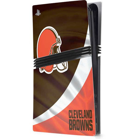 NFL Cleveland Browns PS5 Pro Console Skin