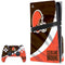 NFL Cleveland Browns PS5 Pro Disk Bundle Skin
