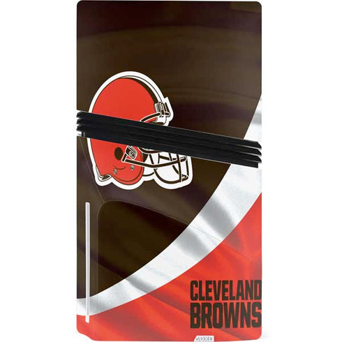 NFL Cleveland Browns PS5 Pro Disk Bundle Skin