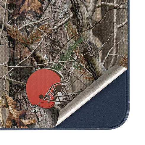 NFL Cleveland Browns Realtree AP Camo Galaxy A35 5G Skin