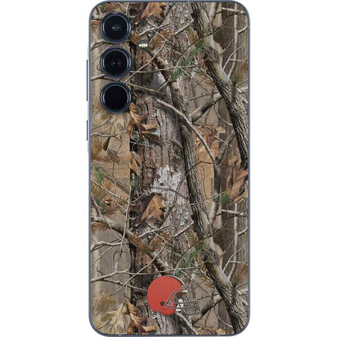 NFL Cleveland Browns Realtree AP Camo Galaxy A36 5G Skin