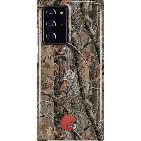 NFL Cleveland Browns Realtree AP Camo Galaxy Cases