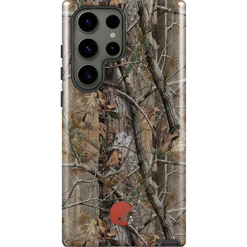 NFL Cleveland Browns Realtree AP Camo Galaxy S23 Ultra Pro Case