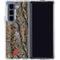 NFL Cleveland Browns Realtree AP Camo Galaxy Z Fold5 5G Clear Case