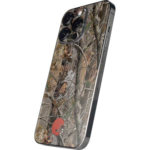 NFL Cleveland Browns Realtree AP Camo iPhone 16 Pro Skin