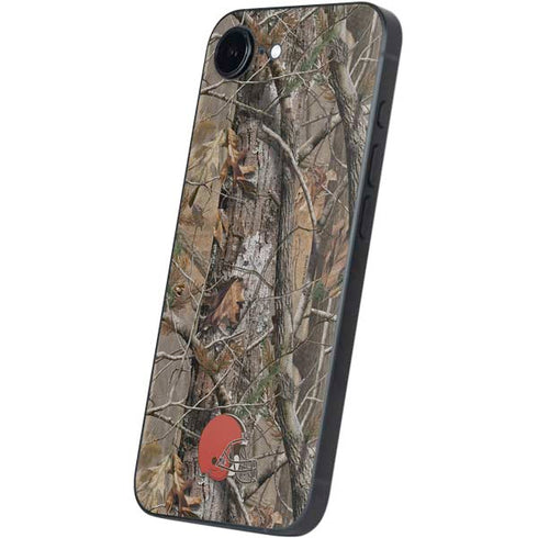 NFL Cleveland Browns Realtree AP Camo iPhone 16e Skin