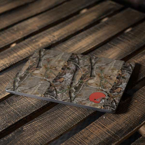 NFL Cleveland Browns Realtree AP Camo Apple MacBook Air Skin
