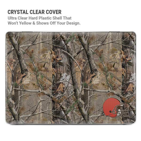 NFL Cleveland Browns Realtree AP Camo MacBook Pro 14in (2021-24) Case plus Skin