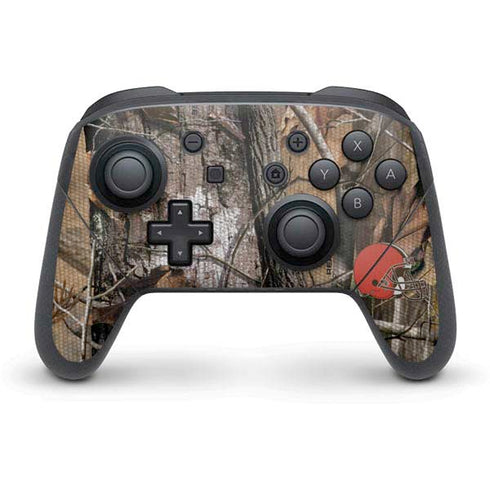 NFL Cleveland Browns Realtree AP Camo Nintendo Skins