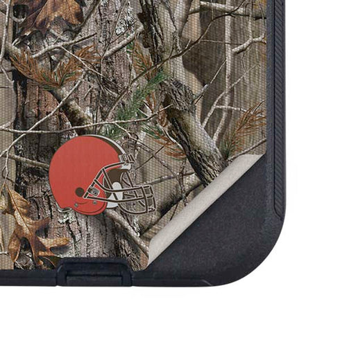 NFL Cleveland Browns Realtree AP Camo Otterbox Defender iPhone Skin