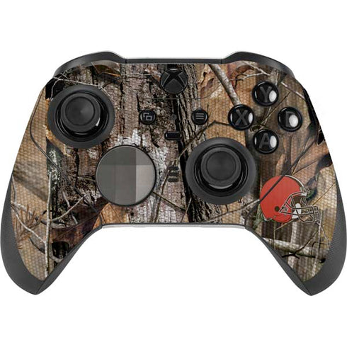 NFL Cleveland Browns Realtree AP Camo Xbox Elite Wireless Controller Series 2 Skin