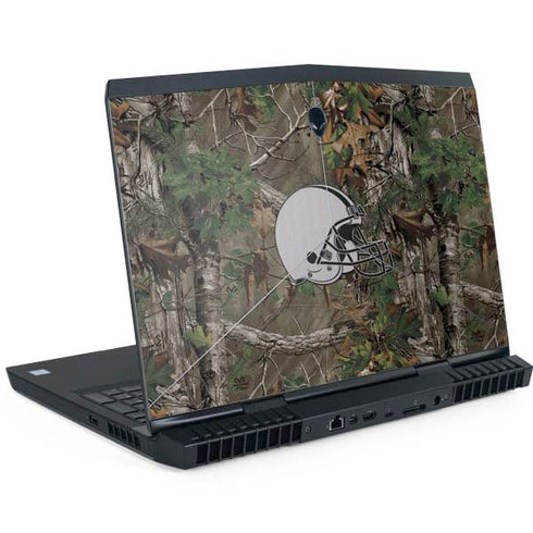 NFL Cleveland Browns Realtree Xtra Green Camo Dell Alienware Skin