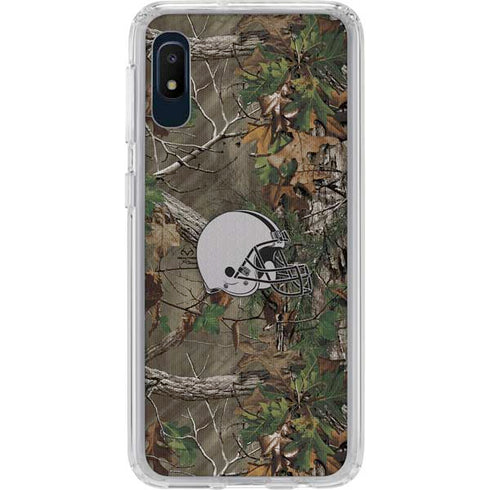 NFL Cleveland Browns Realtree Xtra Green Camo Galaxy Cases