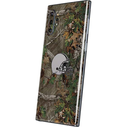 NFL Cleveland Browns Realtree Xtra Green Camo Galaxy Note 10 Plus Skin
