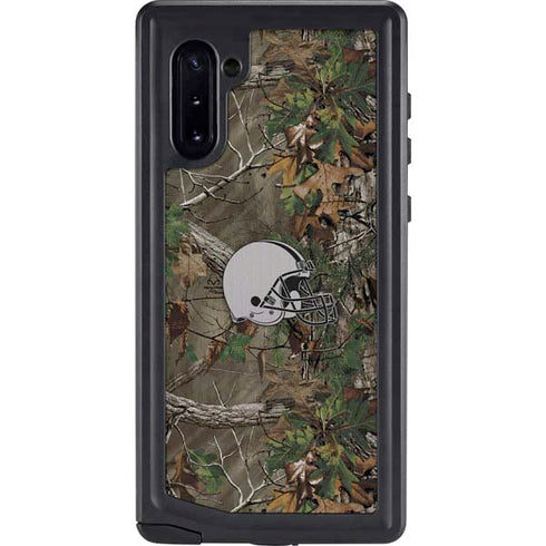 NFL Cleveland Browns Realtree Xtra Green Camo Galaxy Cases