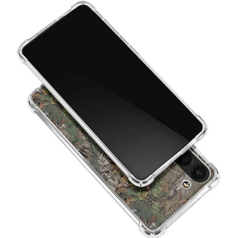 NFL Cleveland Browns Realtree Xtra Green Camo Galaxy S24 FE Clear Case