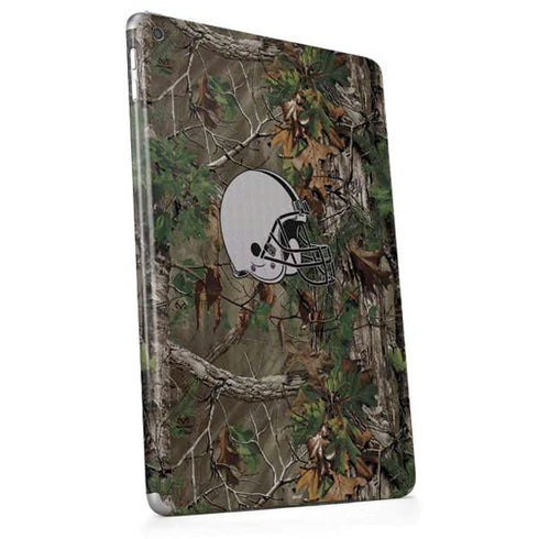 NFL Cleveland Browns Realtree Xtra Green Camo Apple iPad Skin