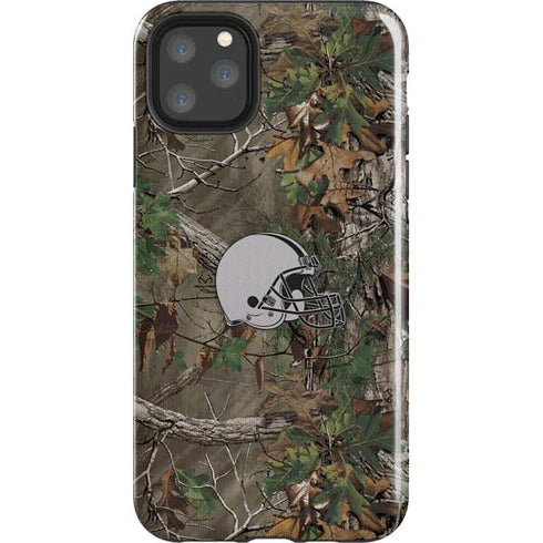 NFL Cleveland Browns Realtree Xtra Green Camo iPhone Cases