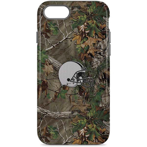 NFL Cleveland Browns Realtree Xtra Green Camo iPhone Cases