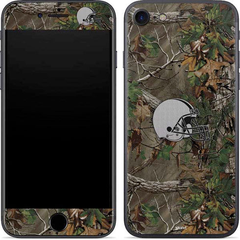 NFL Cleveland Browns Realtree Xtra Green Camo iPhone 8 Skin