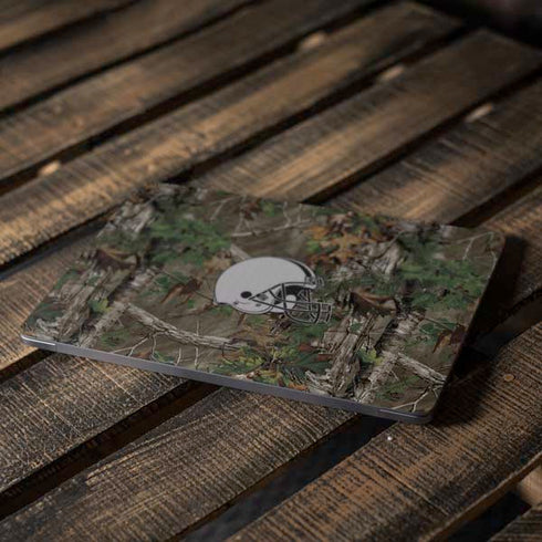 NFL Cleveland Browns Realtree Xtra Green Camo Apple MacBook Air Skin