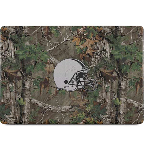 NFL Cleveland Browns Realtree Xtra Green Camo MacBook Skins