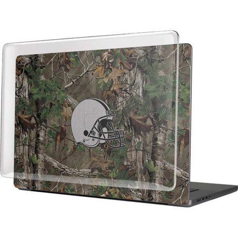 NFL Cleveland Browns Realtree Xtra Green Camo MacBook Cases
