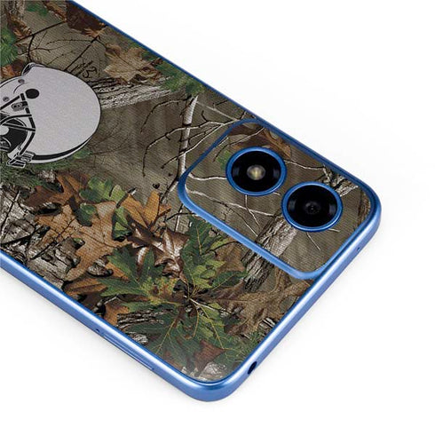 NFL Cleveland Browns Realtree Xtra Green Camo Moto G Play 4G (2024) Skin