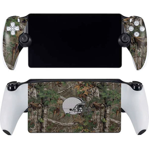 NFL Cleveland Browns Realtree Xtra Green Camo PlayStation PS5 Skins