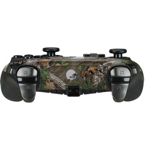 NFL Cleveland Browns Realtree Xtra Green Camo PlayStation Scuf Vantage 2 Controller Skin
