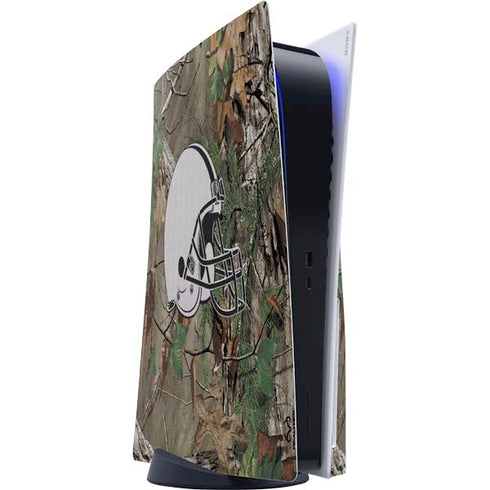 NFL Cleveland Browns Realtree Xtra Green Camo PlayStation PS5 Skins