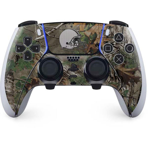 NFL Cleveland Browns Realtree Xtra Green Camo PlayStation PS5 Skins